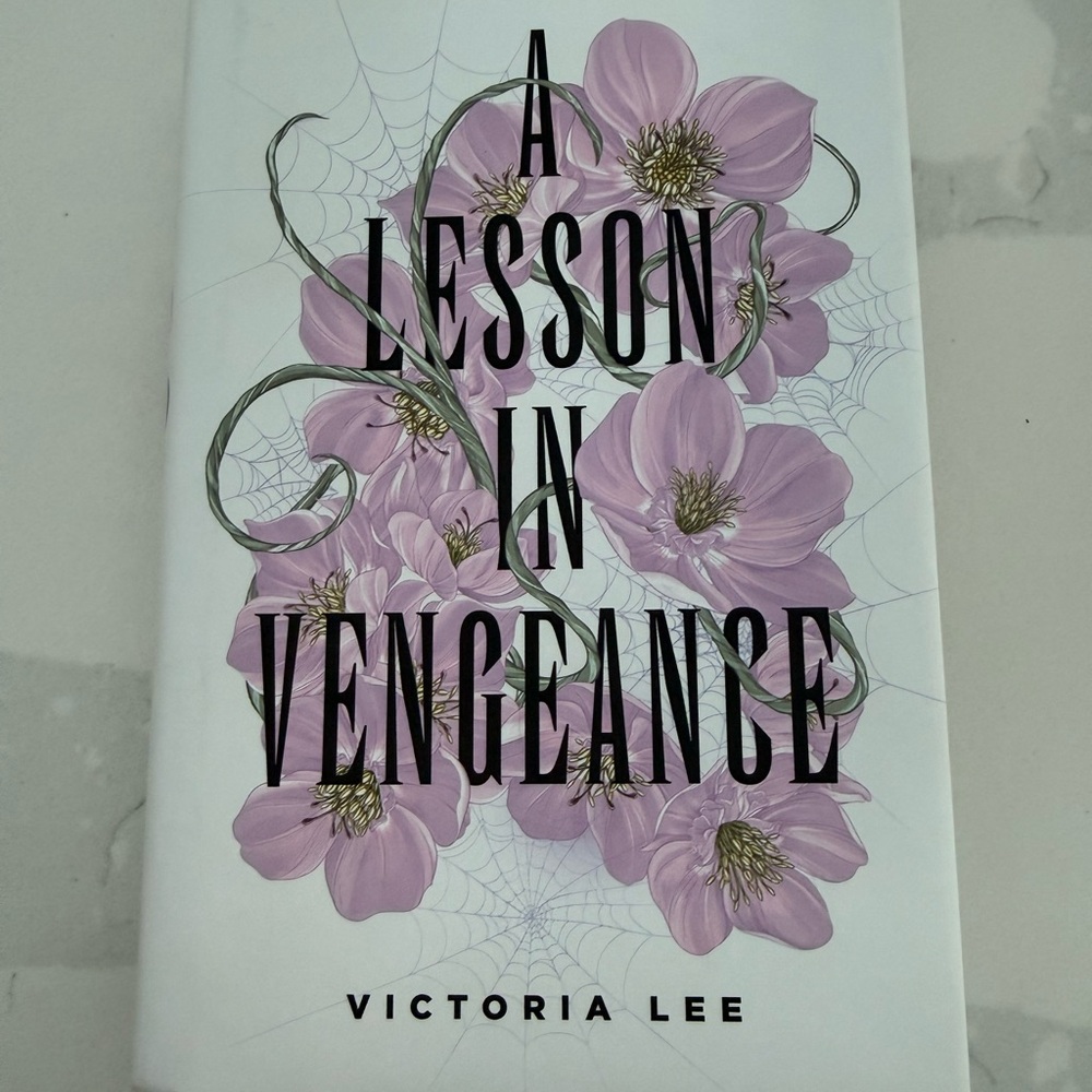 Victoria Lee's 'A Lesson in Vengeance' Hardcover Signed